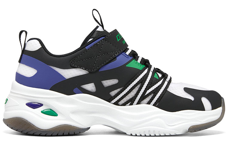 (GS) Skechers DLITES 'Black Blue White' 405236L-BKMT