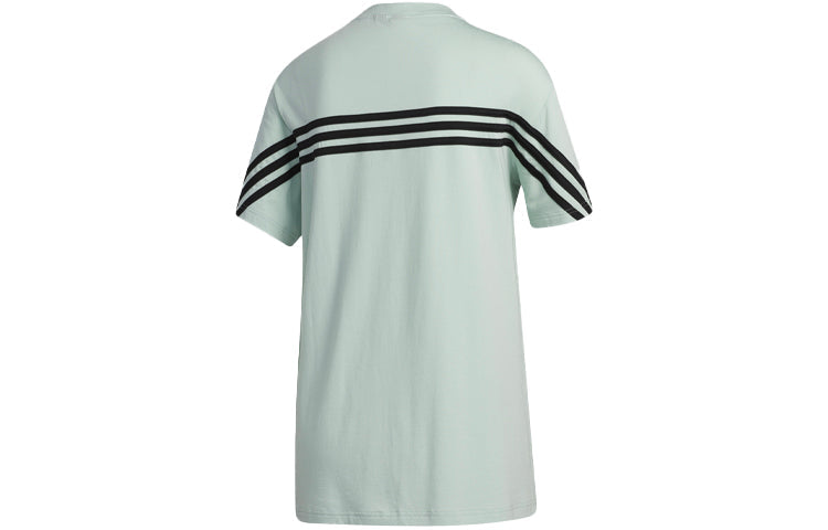 (WMNS) adidas Training Athleisure Casual Sports Breathable Short Sleeve Green GH3801
