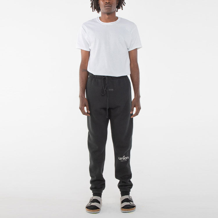 Fear of God Essentials x Union LA FW21 Vintage Sweatpant Black FOG-FW21-090