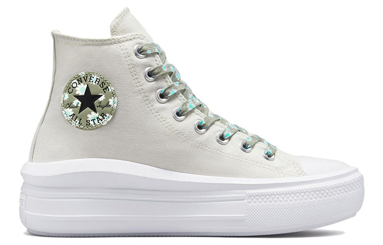 (WMNS) Converse Chuck Taylor All Star Move Platform 'Gray Green' A00838C