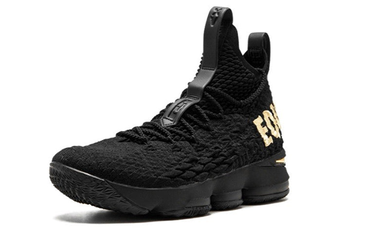 Nike LeBron 15 'Equality Black Gold' 897648-007