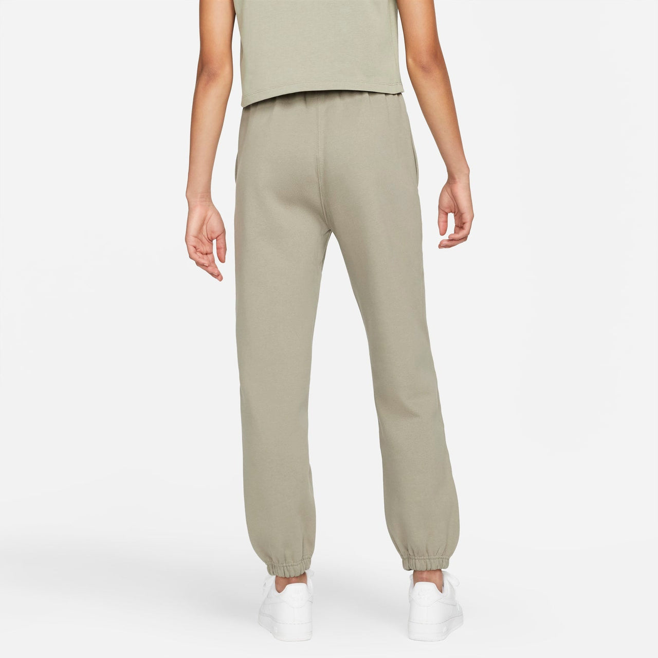 (WMNS) Nike Solo Swoosh Sweatpants 'Light Army Olive' CW5565-320