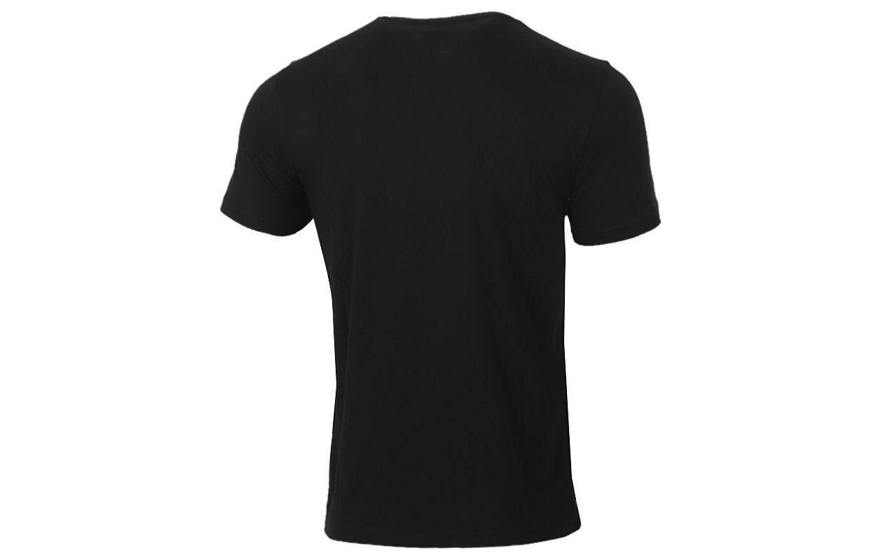 PUMA Graphic Tee Box Logo Living Series Short Sleeve Black 598245-01