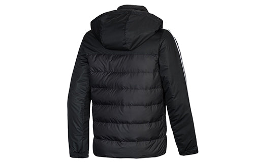 adidas Casual Sports Windproof Stay Warm Down Jacket Black EJ0365