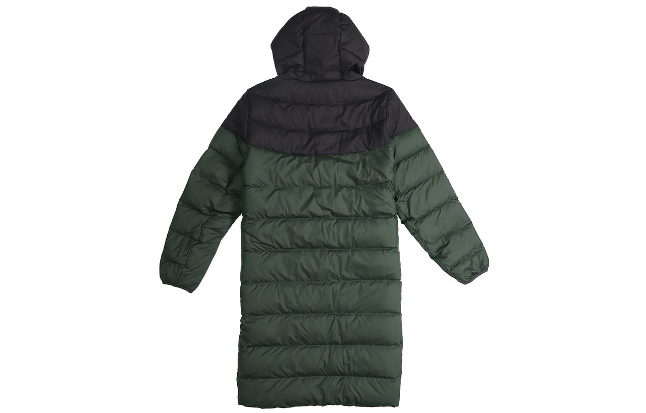 Nike Sportswear Windrunner Down Fill Long hooded down Jacket Green AA8854-045