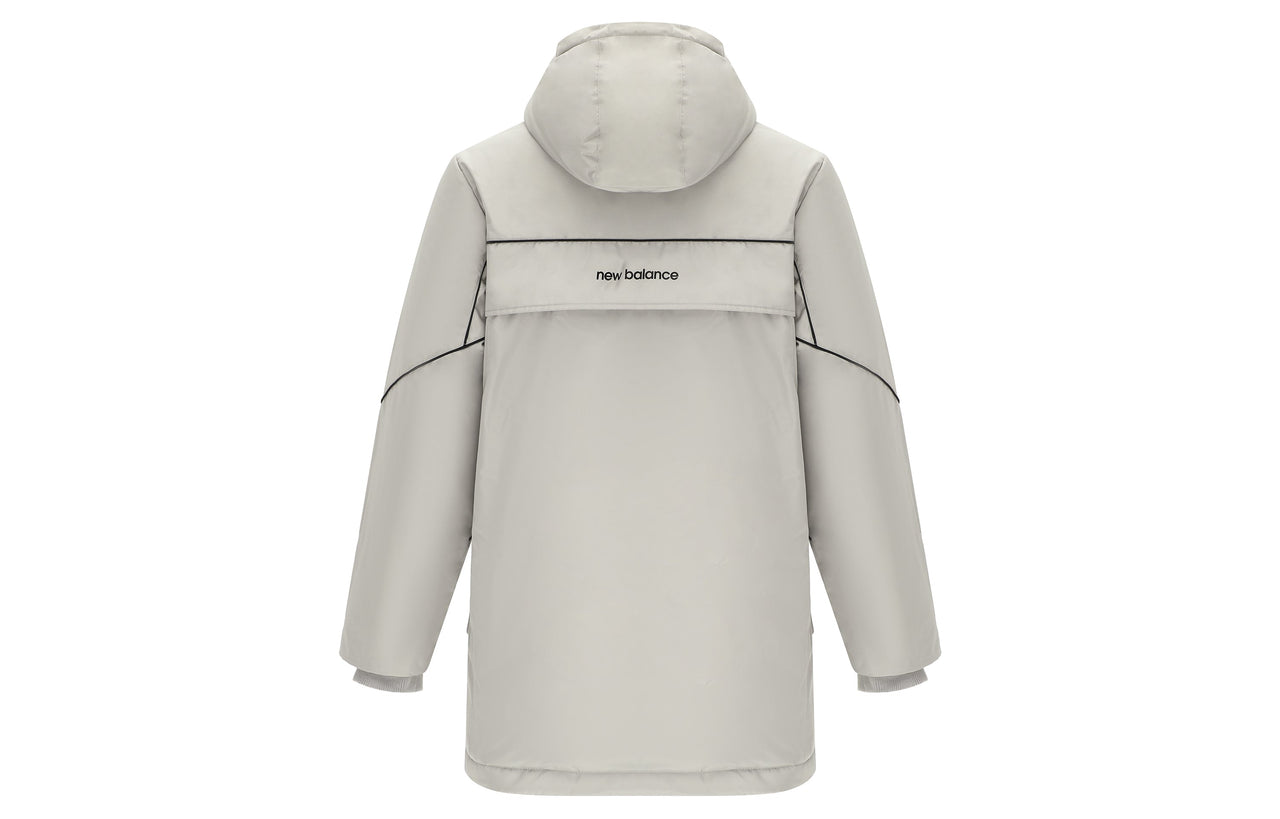 New Balance Sportswear Hooded Jacket 'Grey Black' AMJ14320-ARF