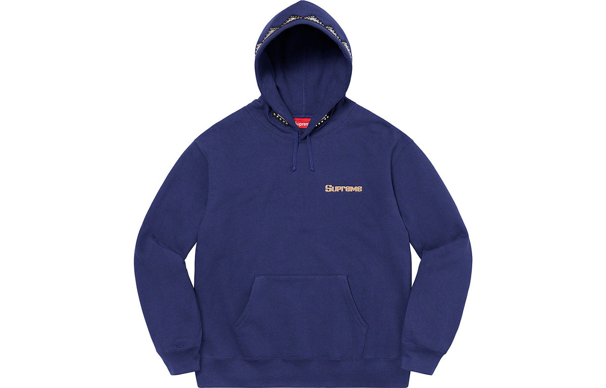 Supreme Pharaoh Studded Hoodie 'Blue White Black' SUP-FW20-020