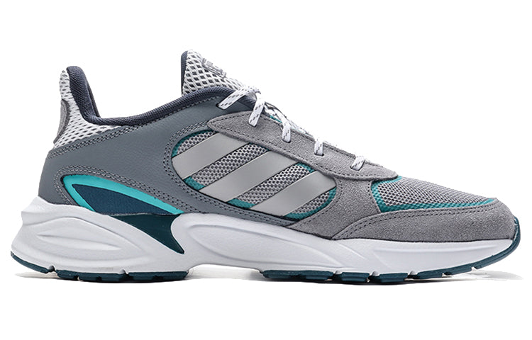 adidas neo 90s Valasion 'Grey White Green' EE9898