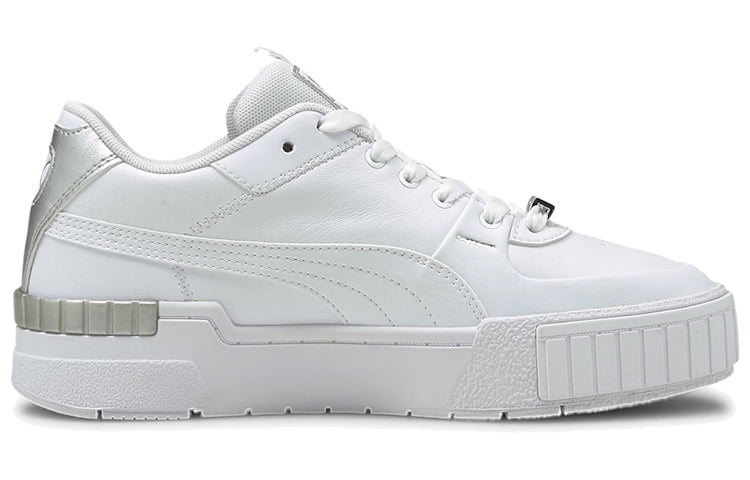 (WMNS) PUMA Cali Sport 'Metallic - White' 375050-01