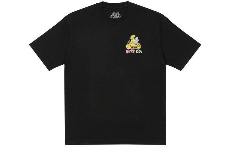 Palace SS22 Tri-Surf Co T-Shirt 'Black' P22TS159