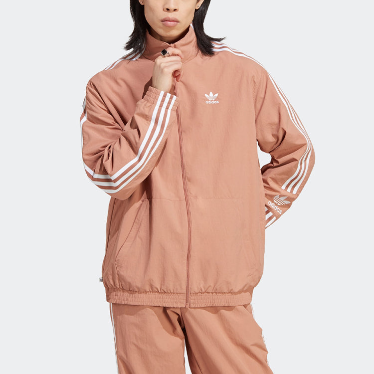 adidas Adicolor Classics Trefoil Track Jacket 'Brown' IA6358