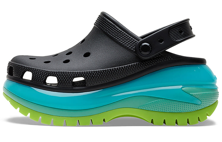 Crocs Mega Crush Clogs 'Black Multi' 207988-0C4
