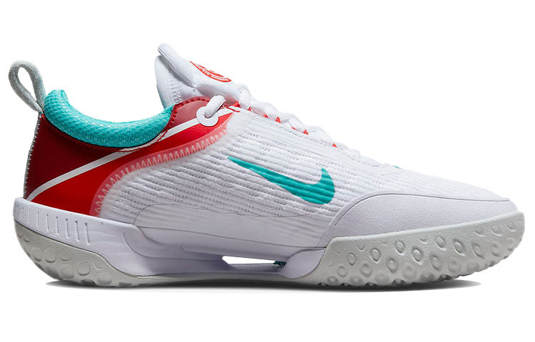 (WMNS) Nike Court Zoom NXT 'White Habanero Red Teal' DH0222-136