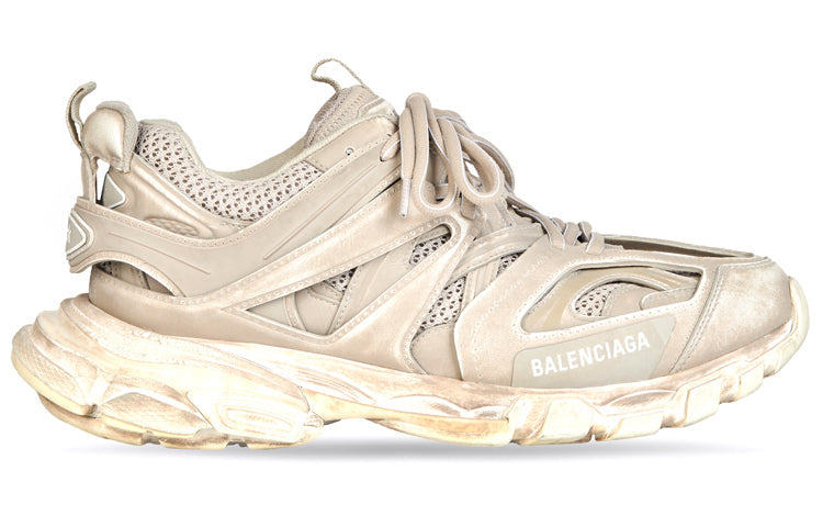 (WMNS) Balenciaga Track 1.0 Sneakers 'Faded Beige and White Mesh and Suede Like Fabric' 542436W3CN29700