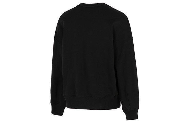 (WMNS) PUMA Better Classic Relaxed Crew 'Black' 673570-01