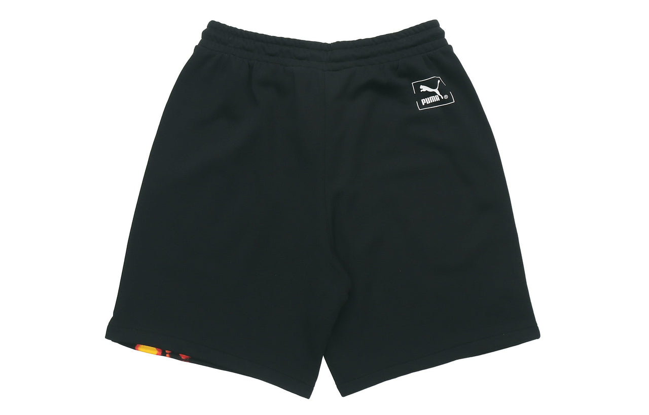 Men's PUMA Casual Breathable Knit Shorts Black 598500-01