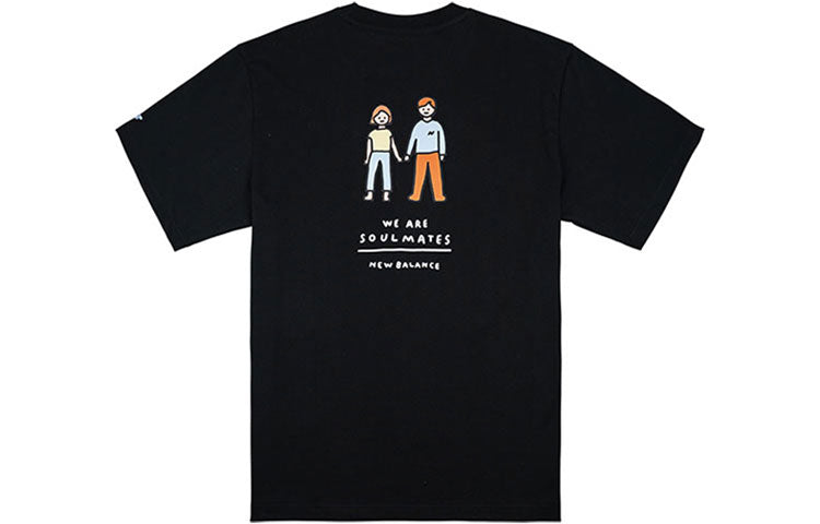 New Balance x ZERO PER ZERO T-Shirts 'Black' NEA3V943-BK