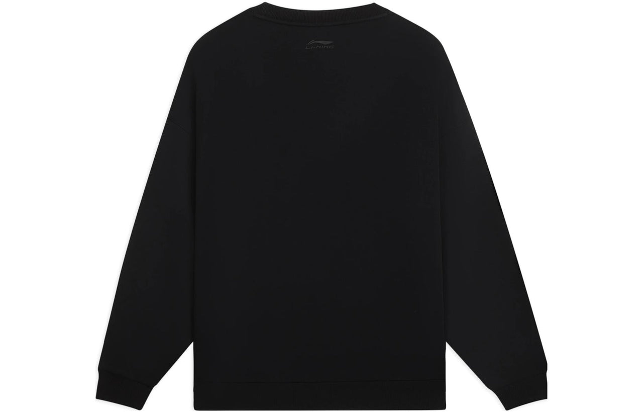 Li-Ning Anything Is Possible Graphic Sweatshirt 'Black' AWDSG91-2