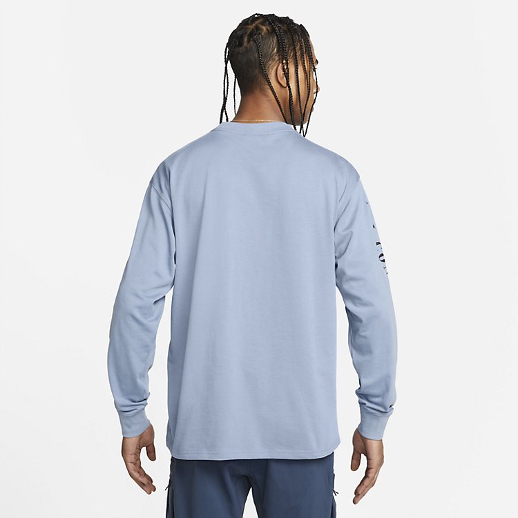 Nike ACG Long Sleeve Flower Tee 'Ashen Slate' DQ4958-493