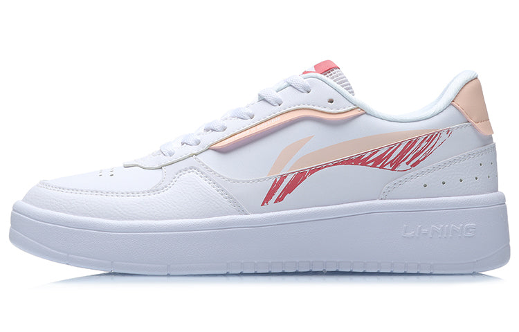 (WMNS) Li-Ning Classic Cushion 'White Red' AGCR198-2