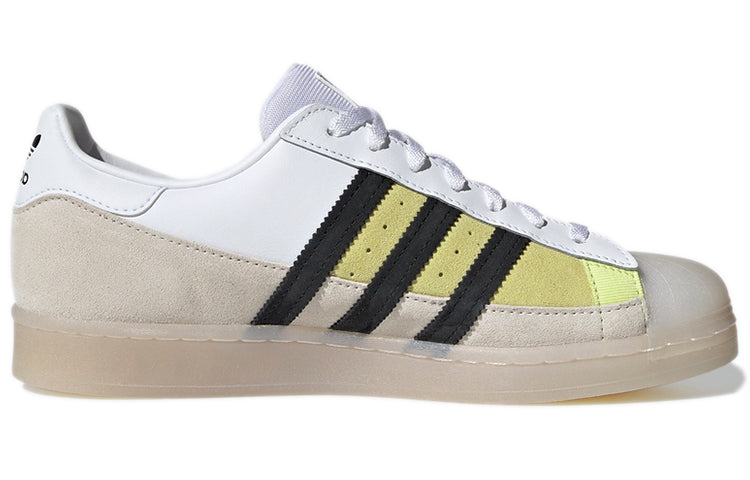 adidas originals Superstar Shoes 'White Khaki ' GX2887