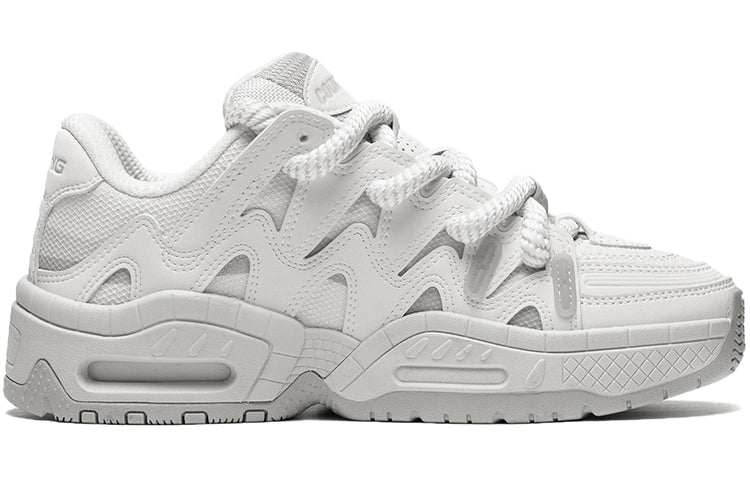 (WMNS) Li-Ning Counterflow The One Yu 2.0 'White Grey' AGCT178-1