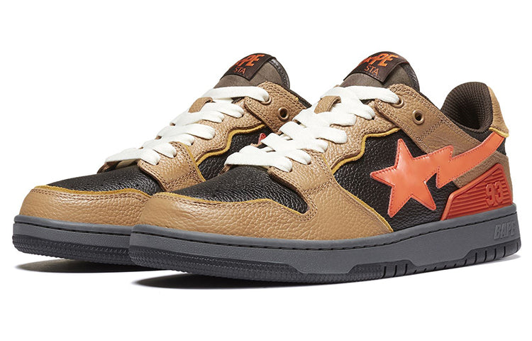 A BATHING APE Sk8 Sta Brown 1H80-191-021