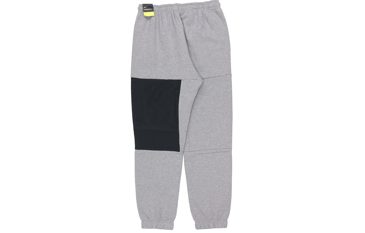 Nike Solid Color Casual Fleece Lined Sports Long Pants Gray CK6664-091