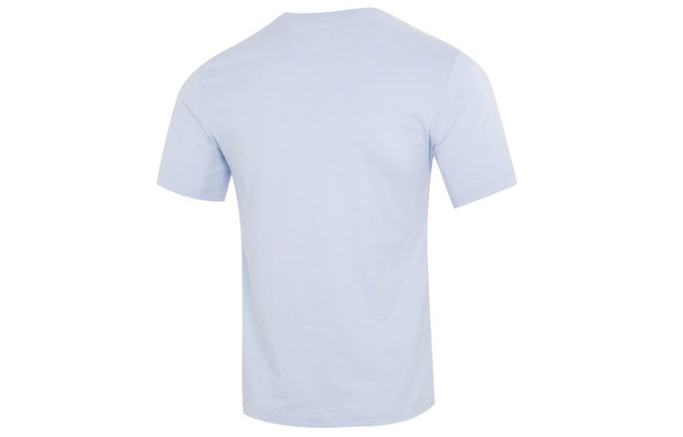 Nike Alphabet Logo Athleisure Casual Sports Round Neck Short Sleeve Blue AR5005-549