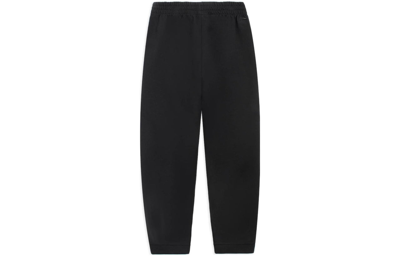 Li-Ning Embroidery Logo Joggers Sweatpants 'Black' AKLS875-1