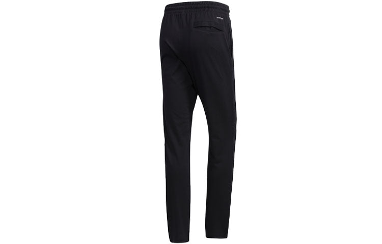 adidas neo M Esntl Lw Tp Logo Printed Slim-fit Sweatpants Black FP7435