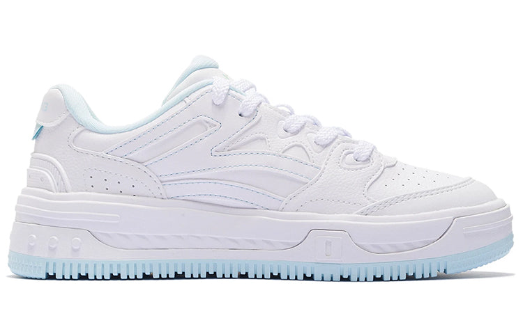 (WMNS) Li-Ning Floating 'White Light Green' AGCS078-1
