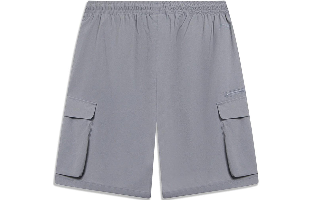 Li-Ning Cargo Shorts 'Shark Grey' AKST071-1