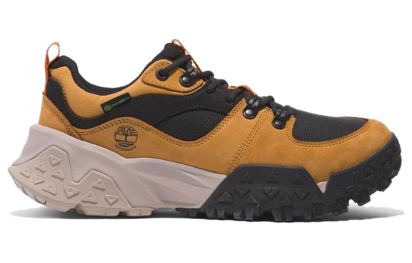Timberland Motion Scramble Low LaceUp Waterproof Hikers 'Wheat Nubuck' A6A14754