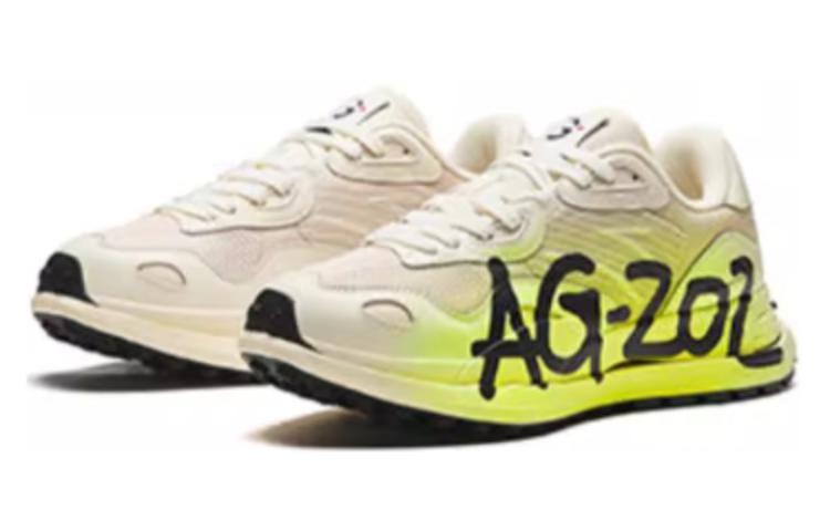 ANTA Running Series Sneakers 'Beige White Green' 112345580A-4