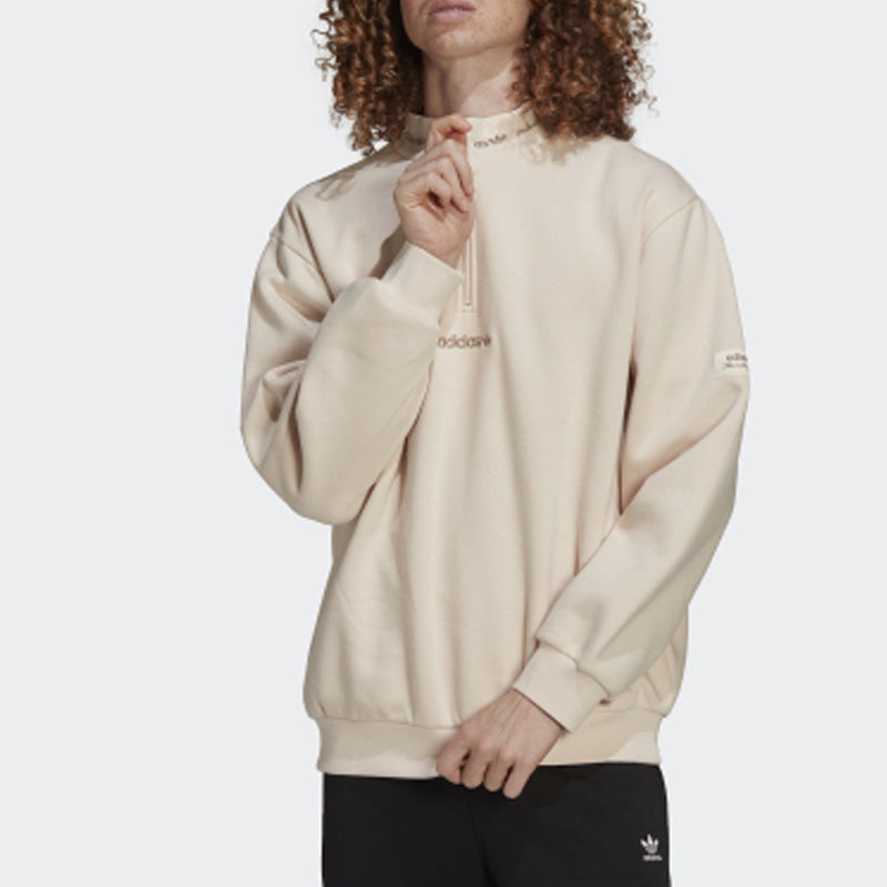 adidas originals Small Logo Solid Color Sports Pullover Couple Style HM2656