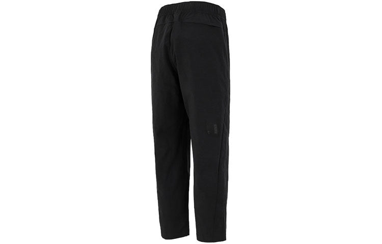 Men's adidas Wj Wv Reg Pnt Martial Arts Series Loose Sports Pants/Trousers/Joggers Black H39261