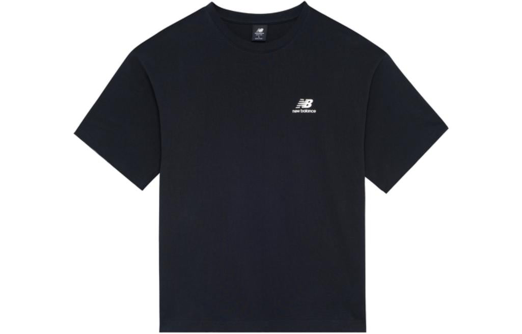 New Balance Boston Tee 'Black White' AMT22391-BK