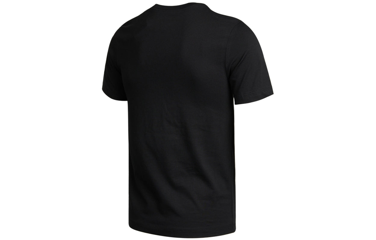 Nike Jmpmn Gfx Ss Crew 2 Leisure Sports Letter Print Short Sleeve Men's Black DM3220-010