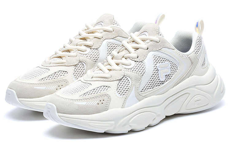 (WMNS) FILA FUSION Mars 2 Sneakers 'Beige White' T12W227328FWS
