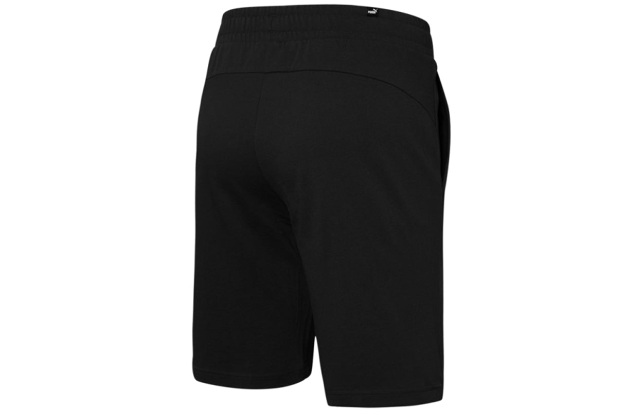 PUMA Essentials Short 12" Cotton 'Black White' 588722-01