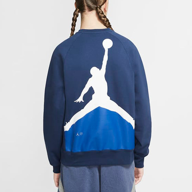 Air Jordan x Fragment Design FW Sweatshirts Men Blue DA2990-414