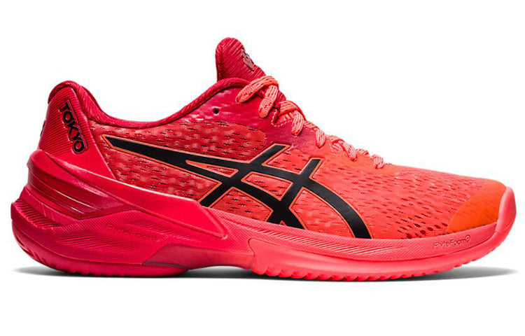 (WMNS) ASICS Sky Elite FF Tokyo Running Shoes Red/Black 1052A047-701