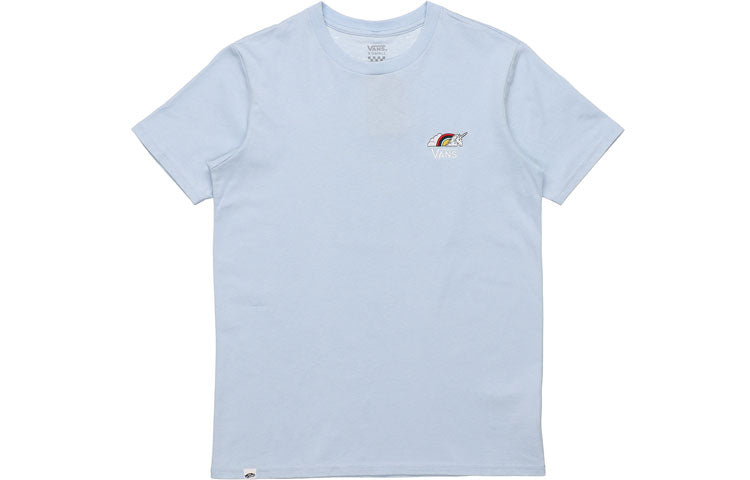 (WMNS) Vans Printing Short Sleeve Light Blue VN0A54IMUUU