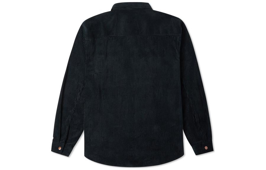 Converse Corduroy Button Shirt 'Black' 10024006-A01