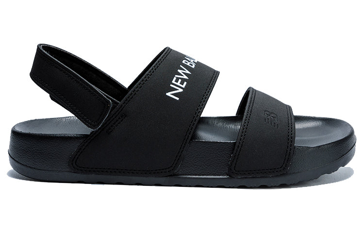 New Balance N Clay Casual Unisex Black Sandals SD3601BKW