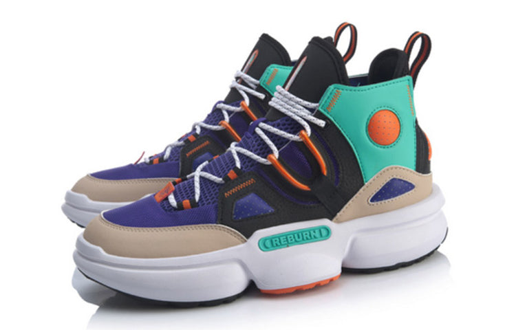 (WMNS) Li-Ning Reburn 2.0 EZ-Fit 'White Blue' AGBQ006-2
