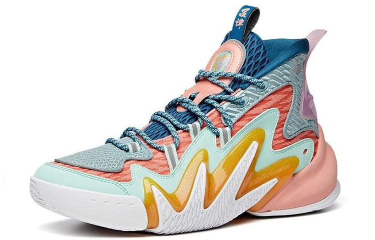 ANTA Shock the Game 4.0 Basketball Shoes 'Multicolor' 112131631S-4