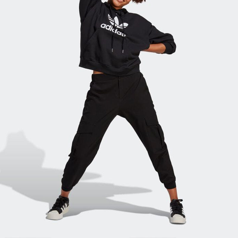 (WMNS) adidas Always Originals Trefoil Parka Hoodies 'Black' IC5576