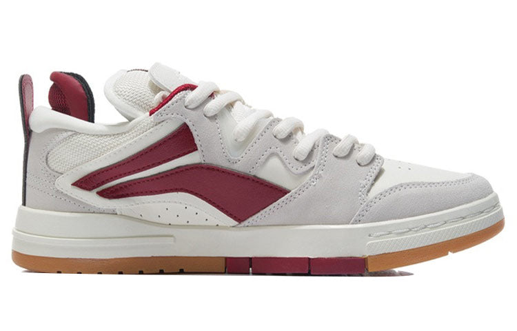Li-Ning Wave Pro 'White Red Gum' AECR073-4